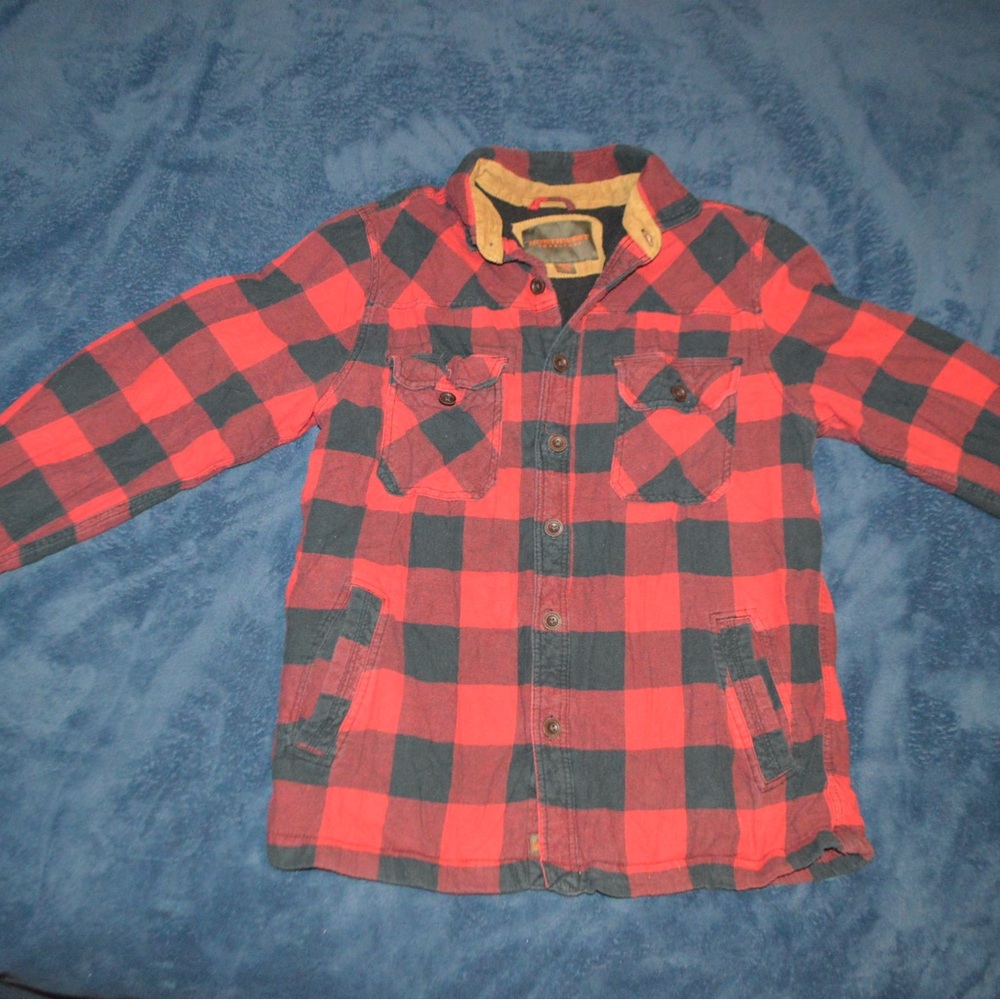 Northwest Red and Black Flannel Jacket
